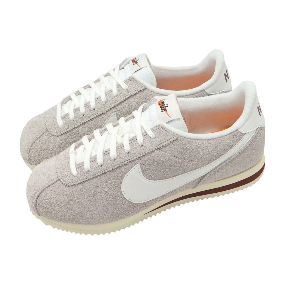 Nike Cortez SE College Grey Sail Shoes Suede Sneakers HF3142-001 Mens 12 NEW - Picture 5 of 6